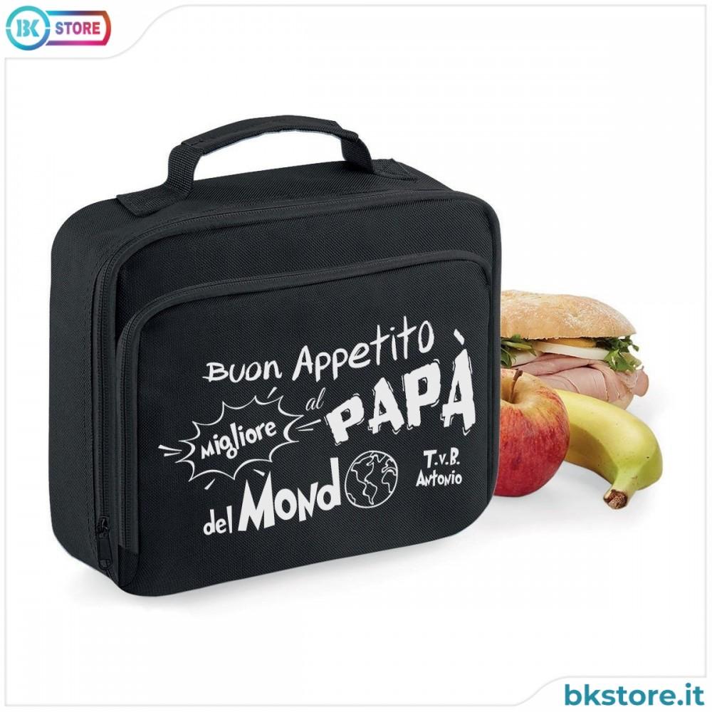 borsa frigo lunch box personalizzata papà
