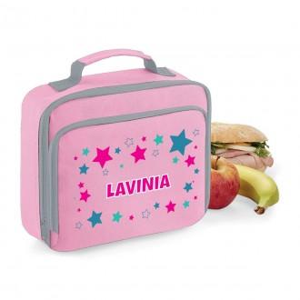 Lunch Box Borsa Frigo Stelline personalizzata con nome