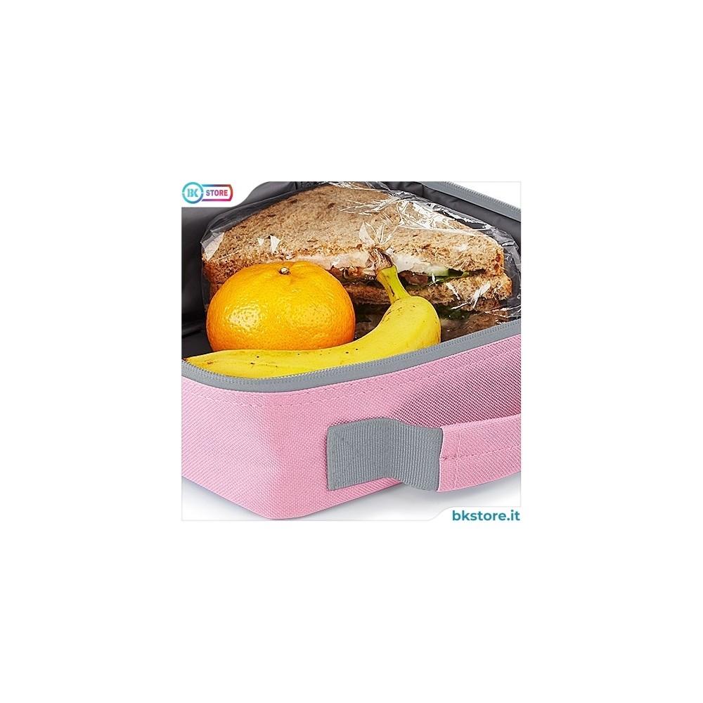 Lunch Box Borsa Frigo personalizzata con cuori e nome