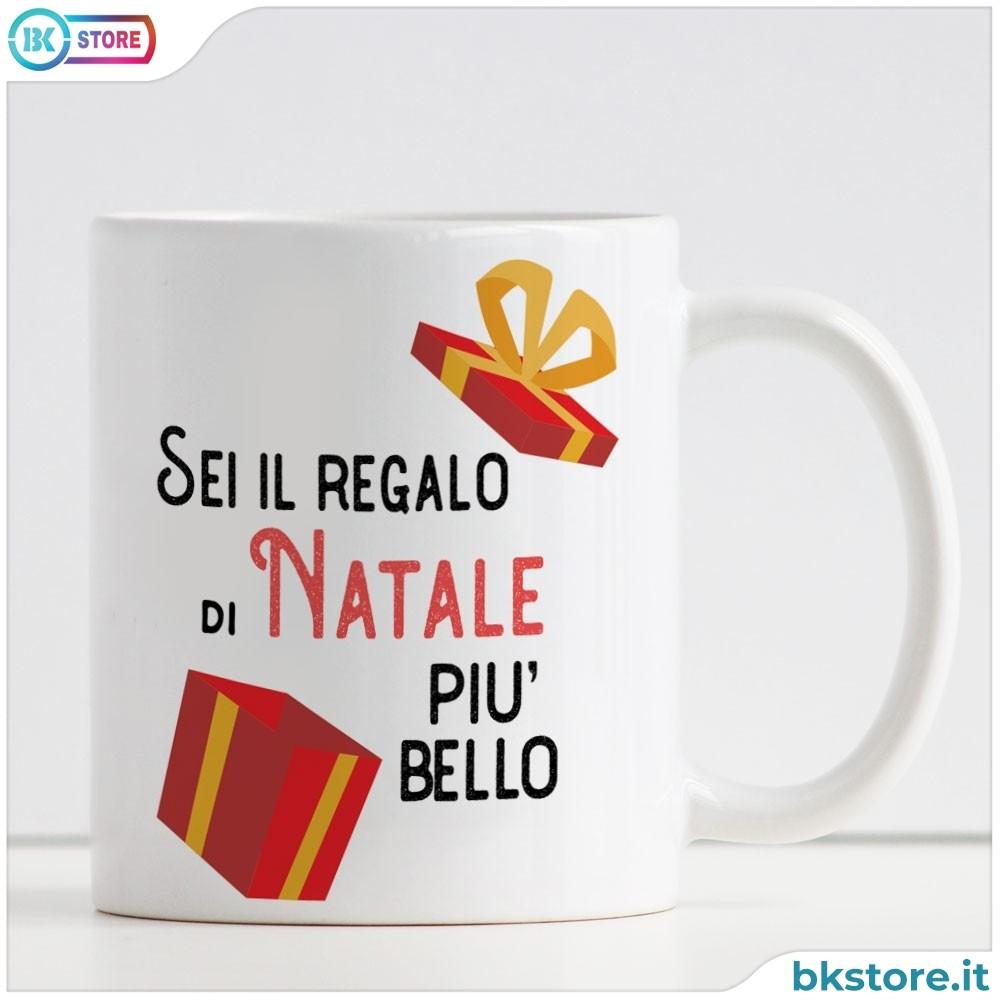 Tazza Mug Natalizia Personalizzata Con Nome – Ceramica 11 Oz, Regalo Di Natale Originale, Lavabile In Lavastoviglie