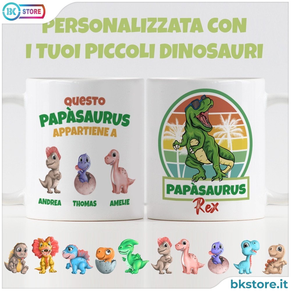 Tazza Papàsaurus