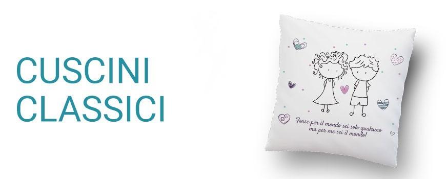 Cuscini da divano, personalizzati con frasi, disegni e nomi